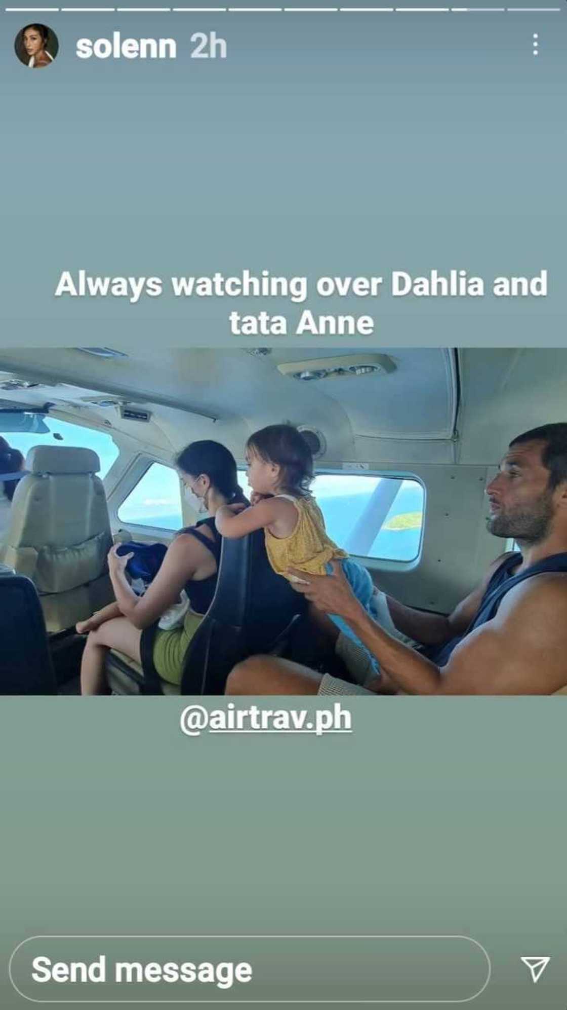 Baby Thylane, tila binabantayan sina Anne Curtis at Dahlia sa viral post ni Solenn Heussaff