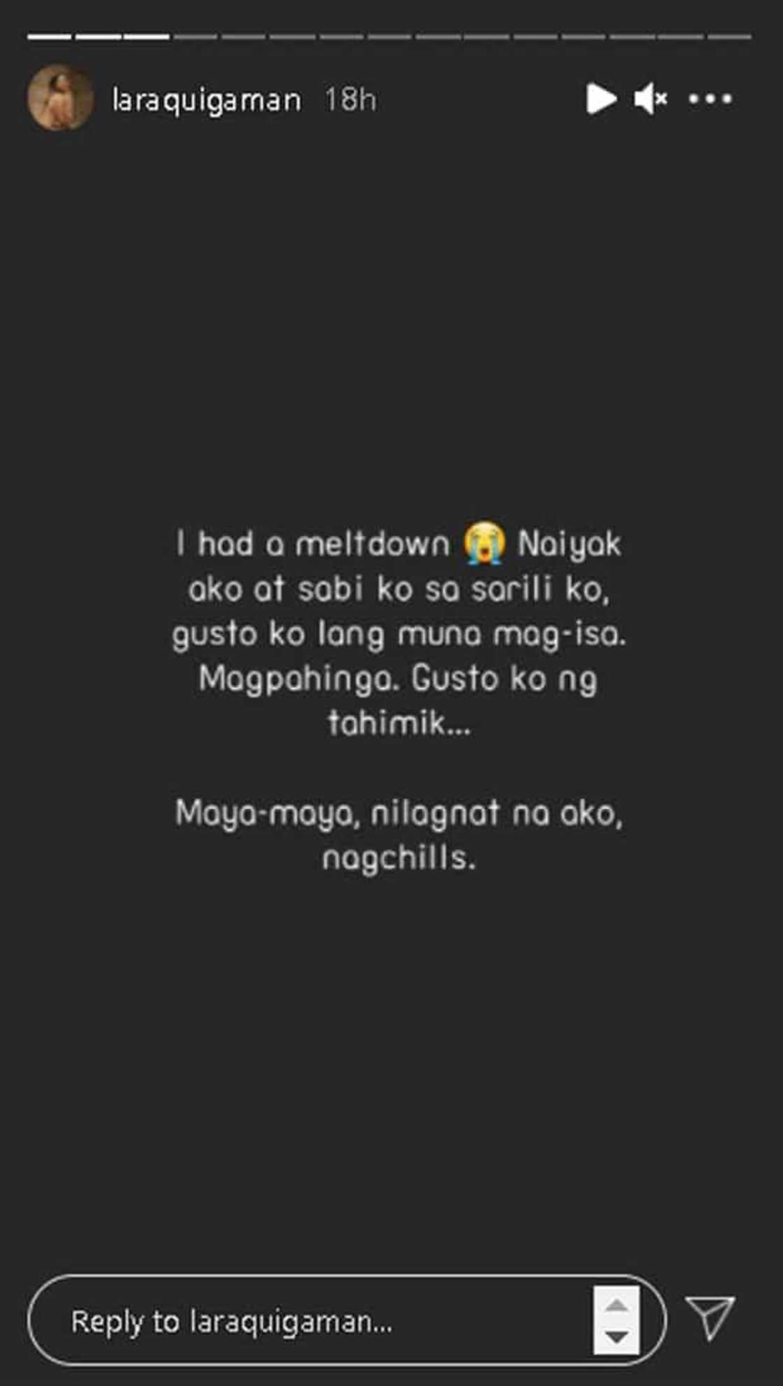 Lara Quigaman, isinugod sa ospital dahil sa impeksyon sa bato Lara Quigaman, isinugod sa ospital dahil sa impeksyon sa bato