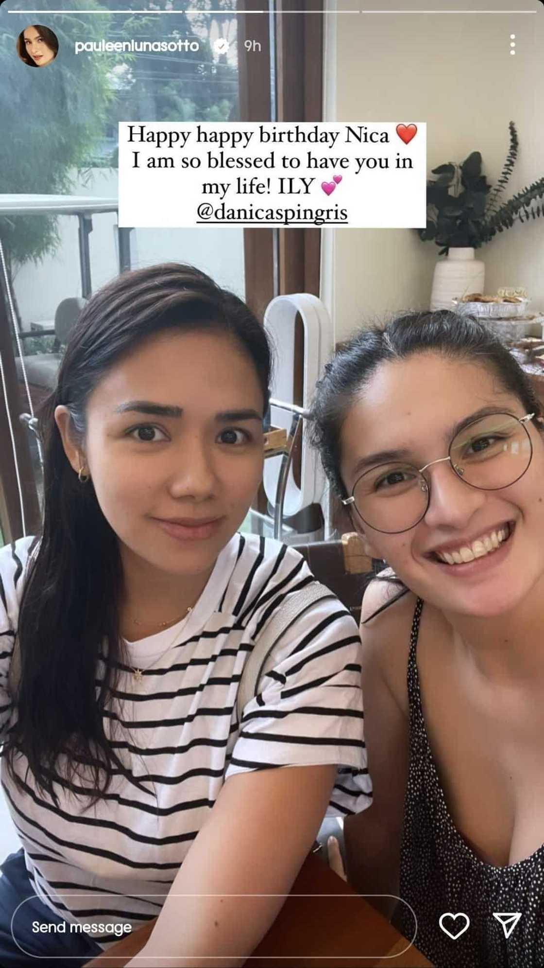 Pauleen Luna pens a sweet birthday message for her stepdaughter Danica Sotto