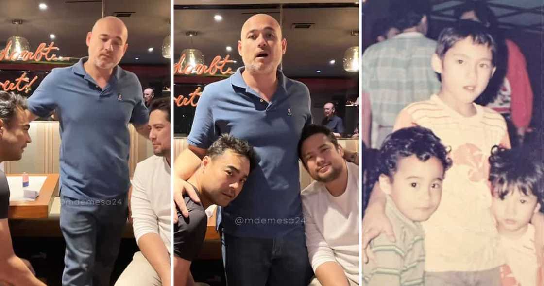 Ryan, Geoff Eigenmann, Sid Lucero recreate adorable childhood photo