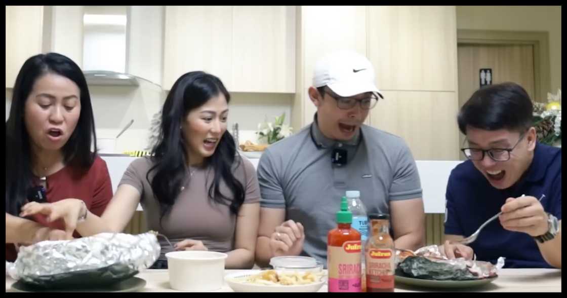 Mikee Morada at Mommy Pinty, natakot ng todo sa prank ni Alex Gonzaga (Screengrab from Alex Gonzaga YouTube channel) Mikee Morada at Mommy Pinty, natakot ng todo sa prank ni Alex Gonzaga (Screengrab from Alex Gonzaga YouTube channel)