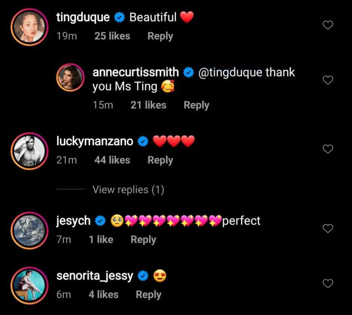 Ellen Adarna reacts to Anne Curtis' latest post on social media