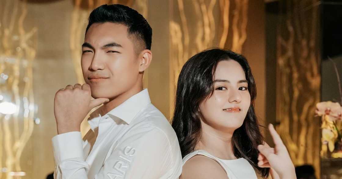 Darren Espanto, Cassy Legaspi pose for cute photos at Rhea Tan's birthday party Darren Espanto, Cassy Legaspi pose for cute photos at Rhea Tan's birthday party