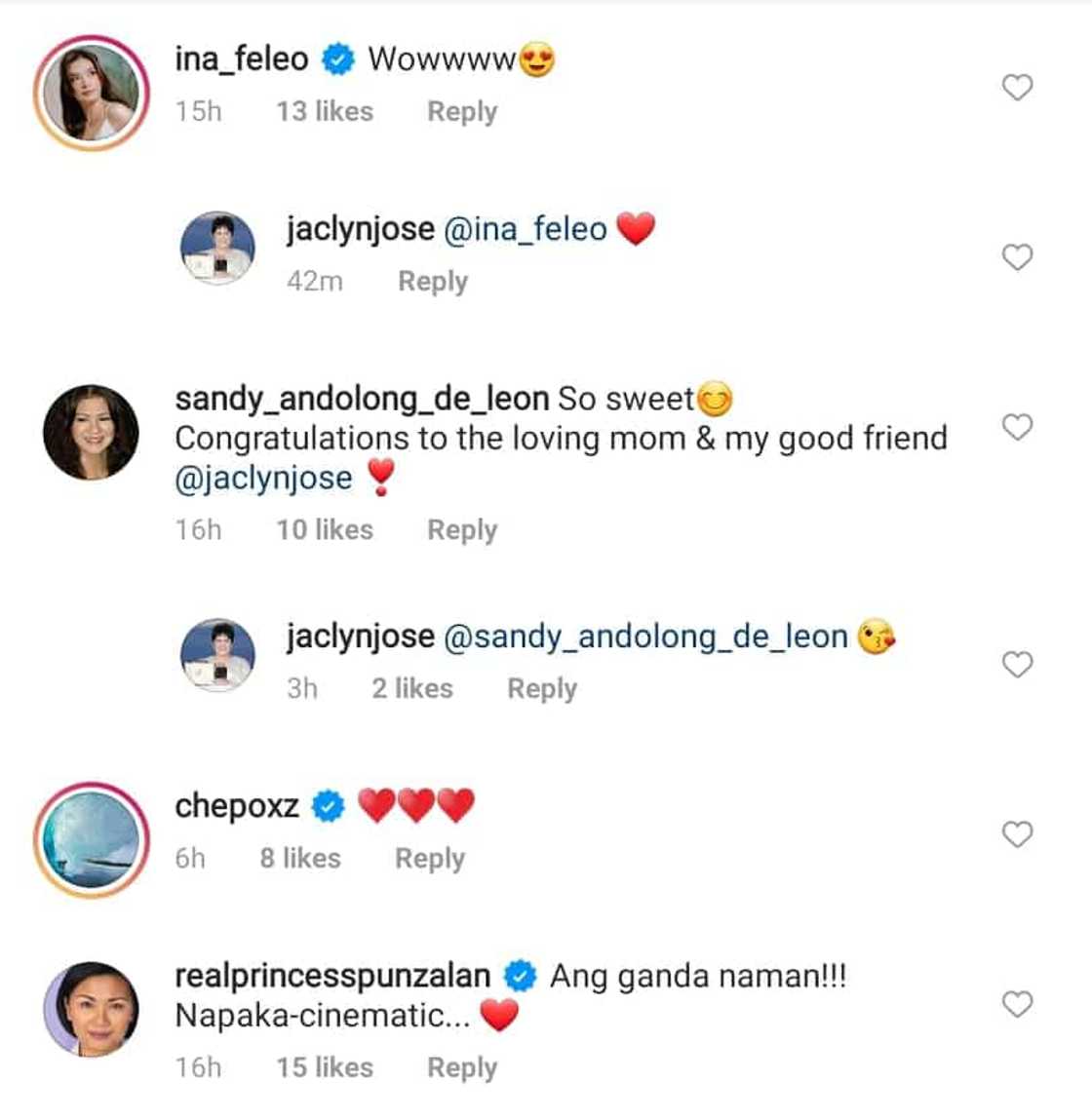 Jaclyn Jose's sweet reaction towards Philmar Alipayo's proposal to Andi goes viral Jaclyn Jose's sweet reaction towards Philmar Alipayo's proposal to Andi goes viral