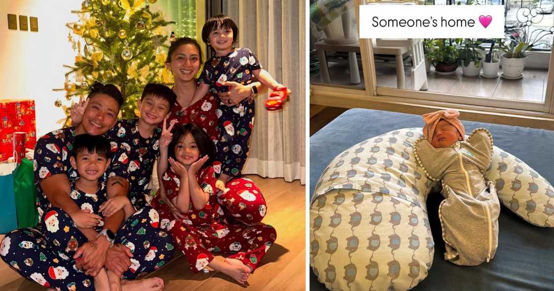 Iya Villania at Drew Arellano, naiuwi na ang baby nilang si Anya Iya Villania at Drew Arellano, naiuwi na ang baby nilang si Anya