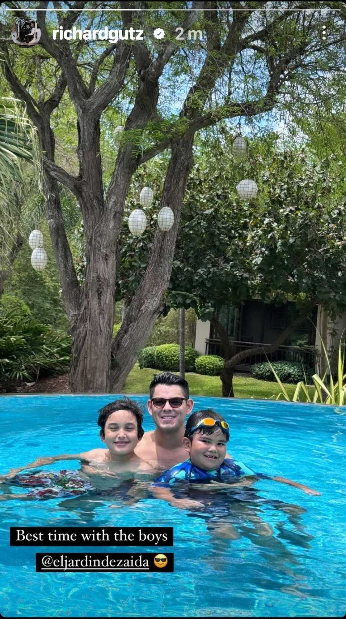 Richard Gutierrez, ipinasilip ang panibagong masayang bonding time kasama ang mga anak Richard Gutierrez, ipinasilip ang panibagong masayang bonding time kasama ang mga anak