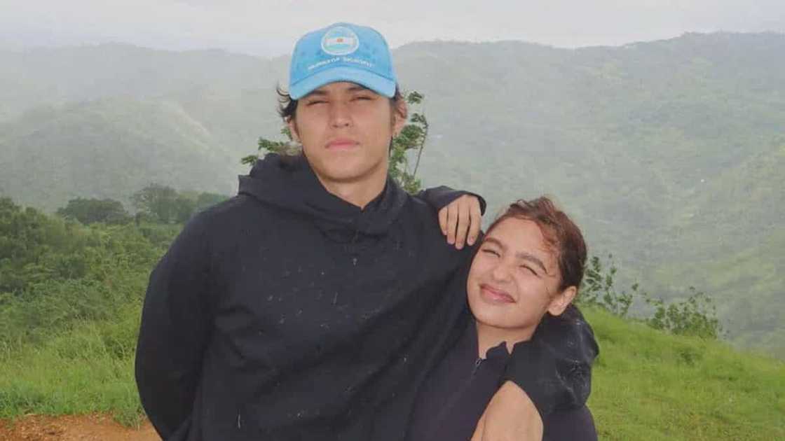 Andrea Brillantes, muling nakasama si Kyle Echarri sa kanyang vlog: "My best friend is back!"