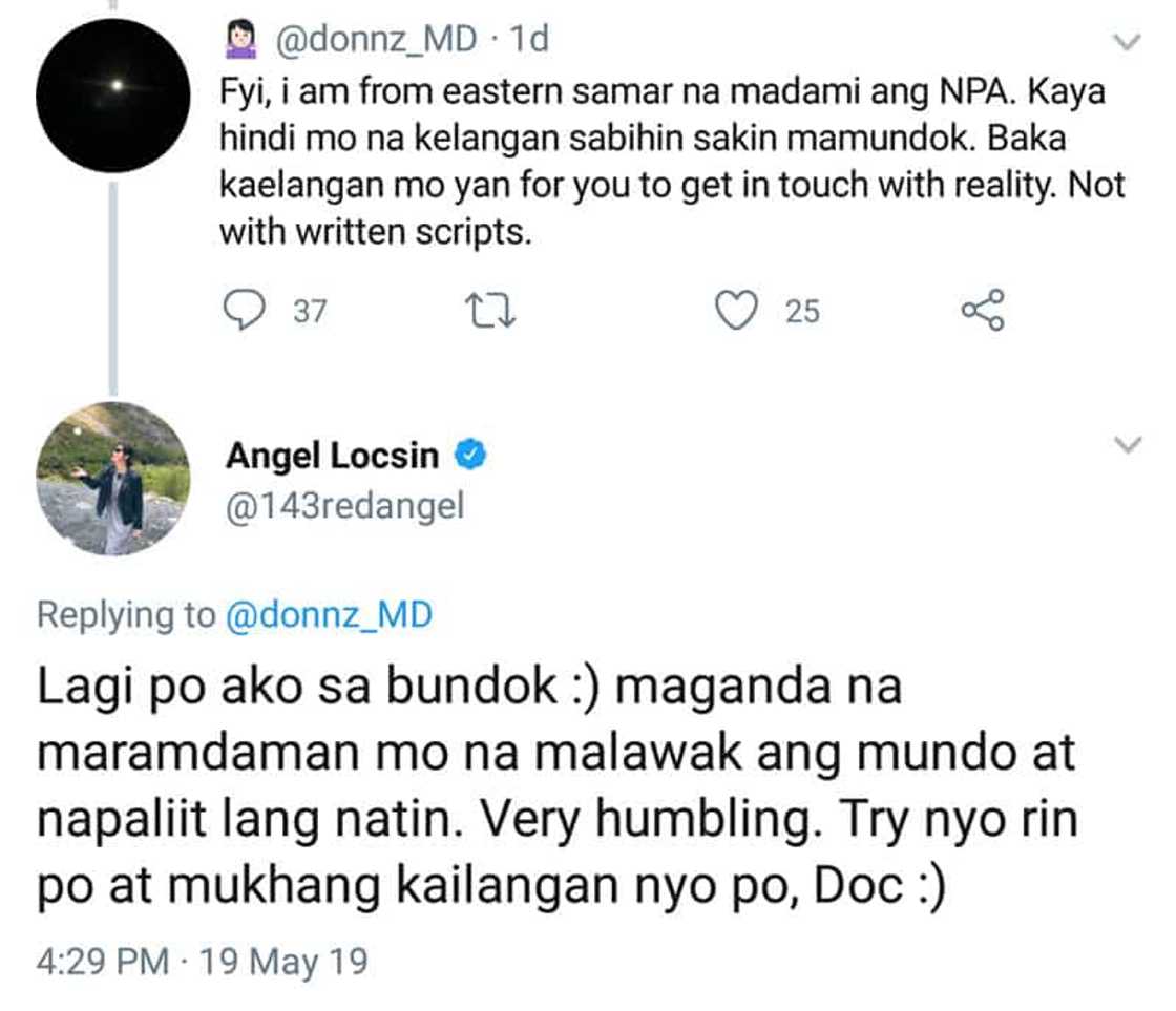 Pinoy doktor na nasa ibang bansa, minaliit mga personal na paniniwala ni Angel Locsin Pinoy doktor na nasa ibang bansa, minaliit mga personal na paniniwala ni Angel Locsin
