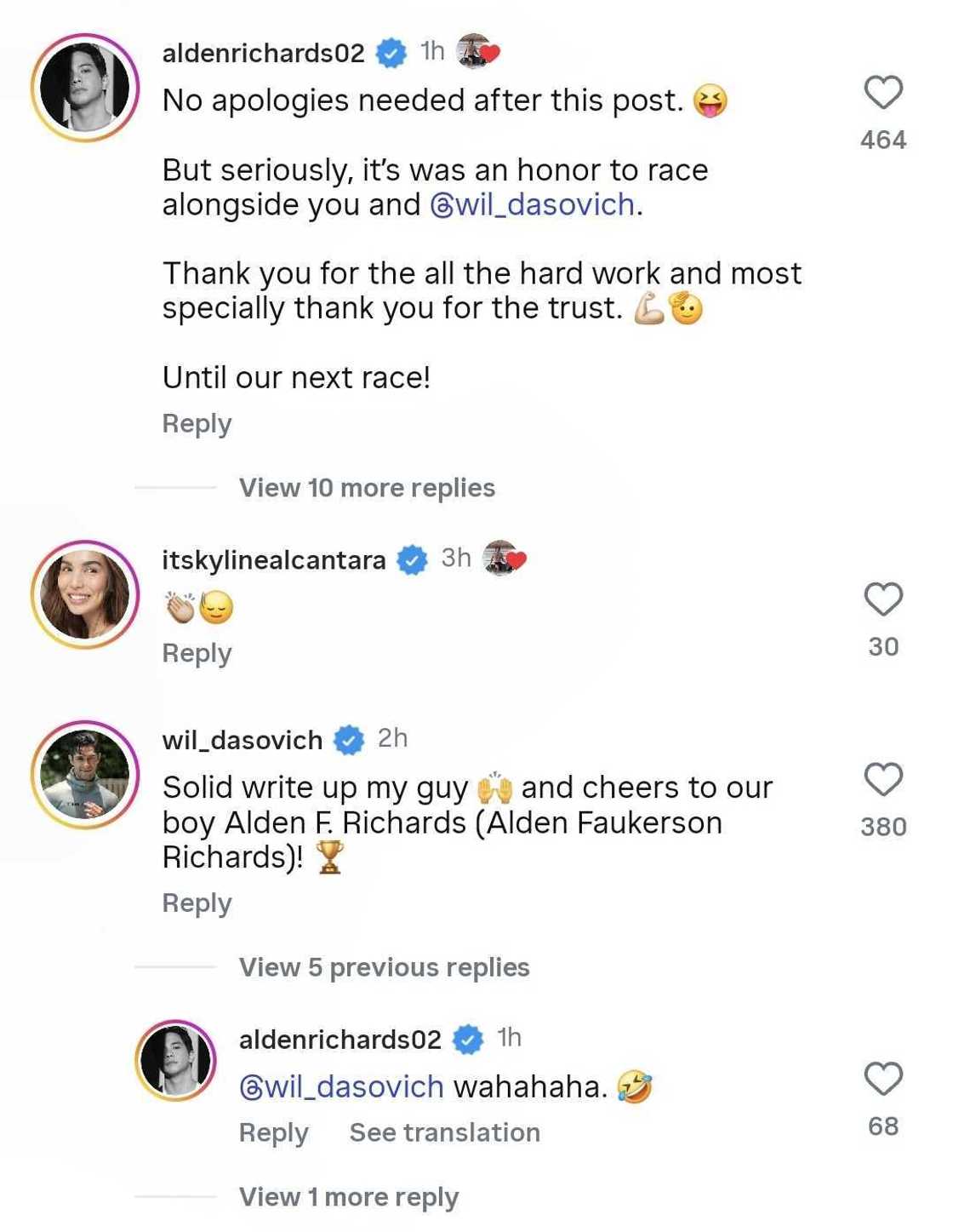 Alden Richards, sinagot ang viral na apology post ni Nico Bolzico Alden Richards, sinagot ang viral na apology post ni Nico Bolzico