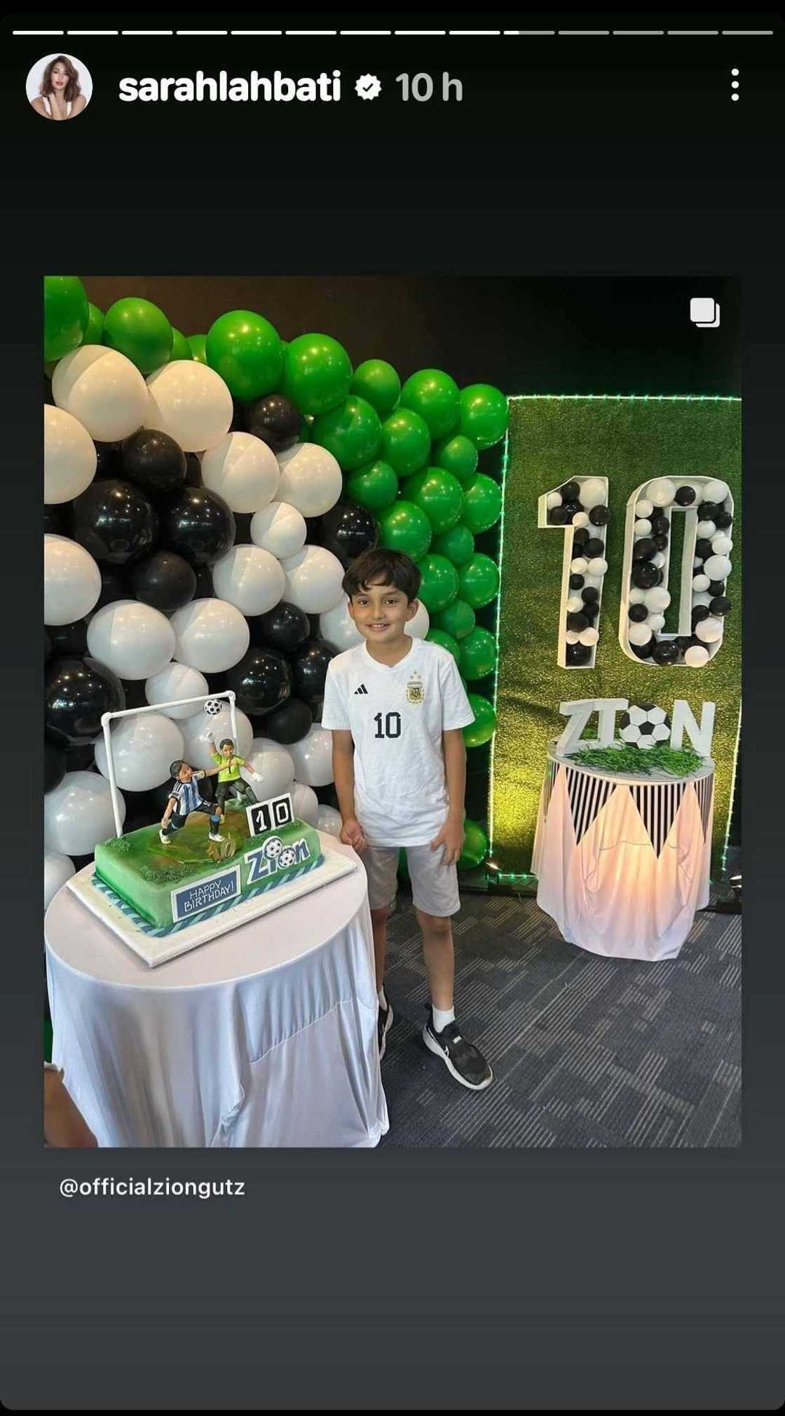 Glimpses of Richard Gutierrez, Sarah Lahbati’s son Zion’s birthday party go viral Glimpses of Richard Gutierrez, Sarah Lahbati’s son Zion’s birthday party go viral
