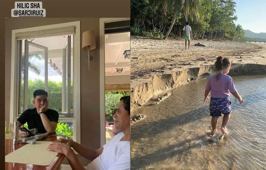 John Lloyd Cruz bonds with son Elias & rumored girlfriend Isabel Santos