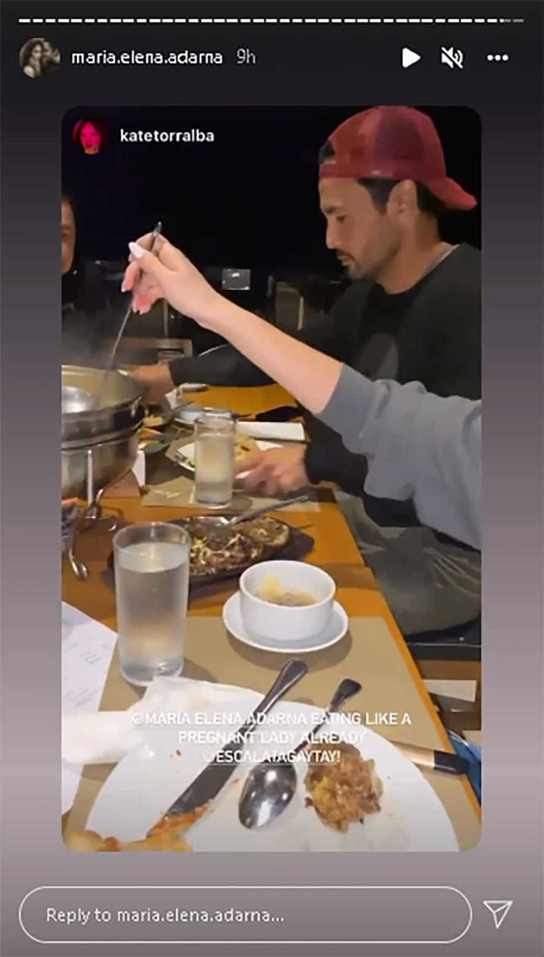Ellen Adarna, biniro ng mga kaibigan; pinuna ang pagkain ng marami: “Eating like a pregnant lady already” Ellen Adarna, biniro ng mga kaibigan; pinuna ang pagkain ng marami: “Eating like a pregnant lady already”