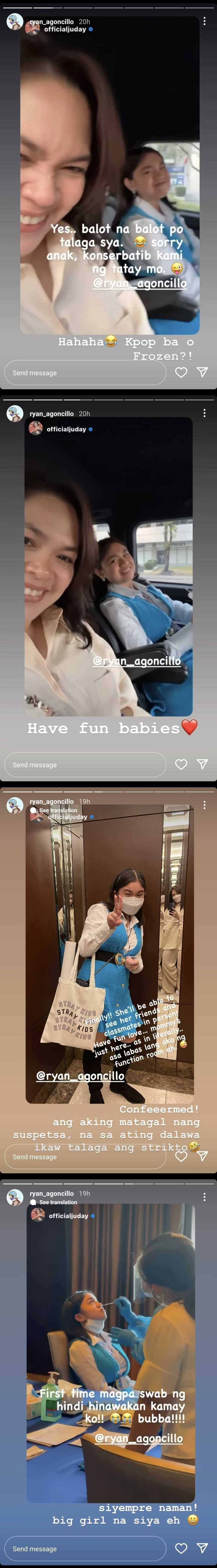 Ryan Agoncillo tells Judy Ann Santos "ikaw talaga ang strikto" in viral post Ryan Agoncillo tells Judy Ann Santos "ikaw talaga ang strikto" in viral post