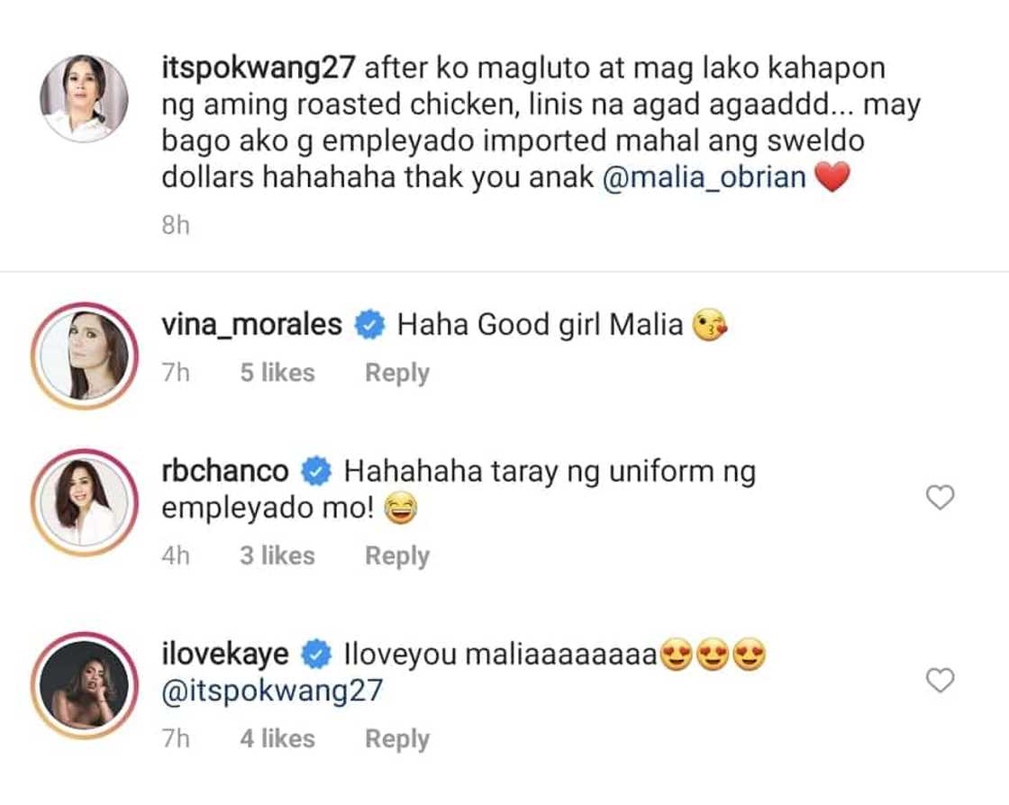Video of Pokwang's daughter Malia O'Brian cleaning goes viral Video of Pokwang's daughter Malia O'Brian cleaning goes viral