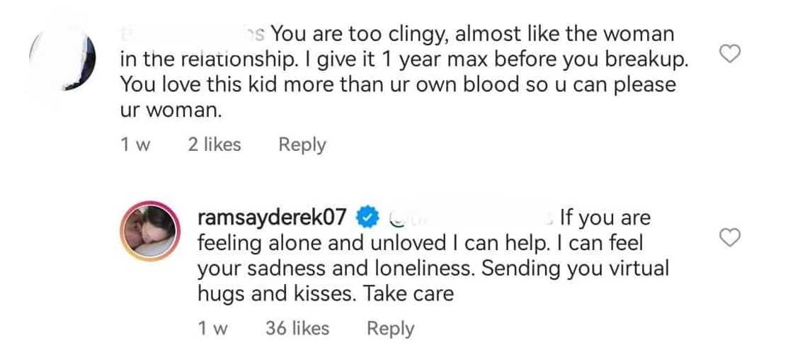 Derek shows empathy for netizen who bashed his bond with Ellen & Elias Derek shows empathy for netizen who bashed his bond with Ellen & Elias