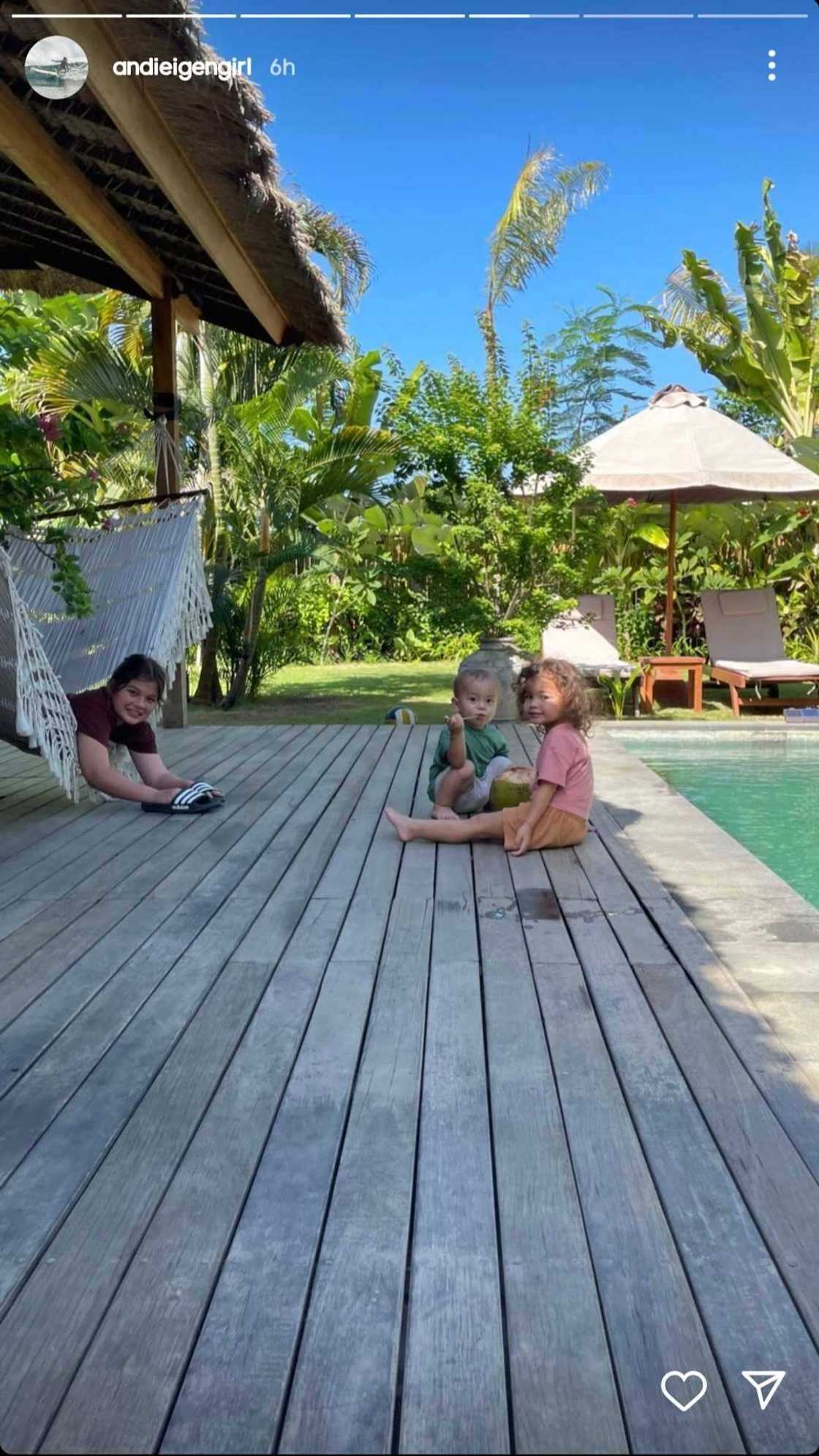 Andi Eigenmann travels to Indonesia with family; gives glimpse of their vacation Andi Eigenmann travels to Indonesia with family; gives glimpse of their vacation