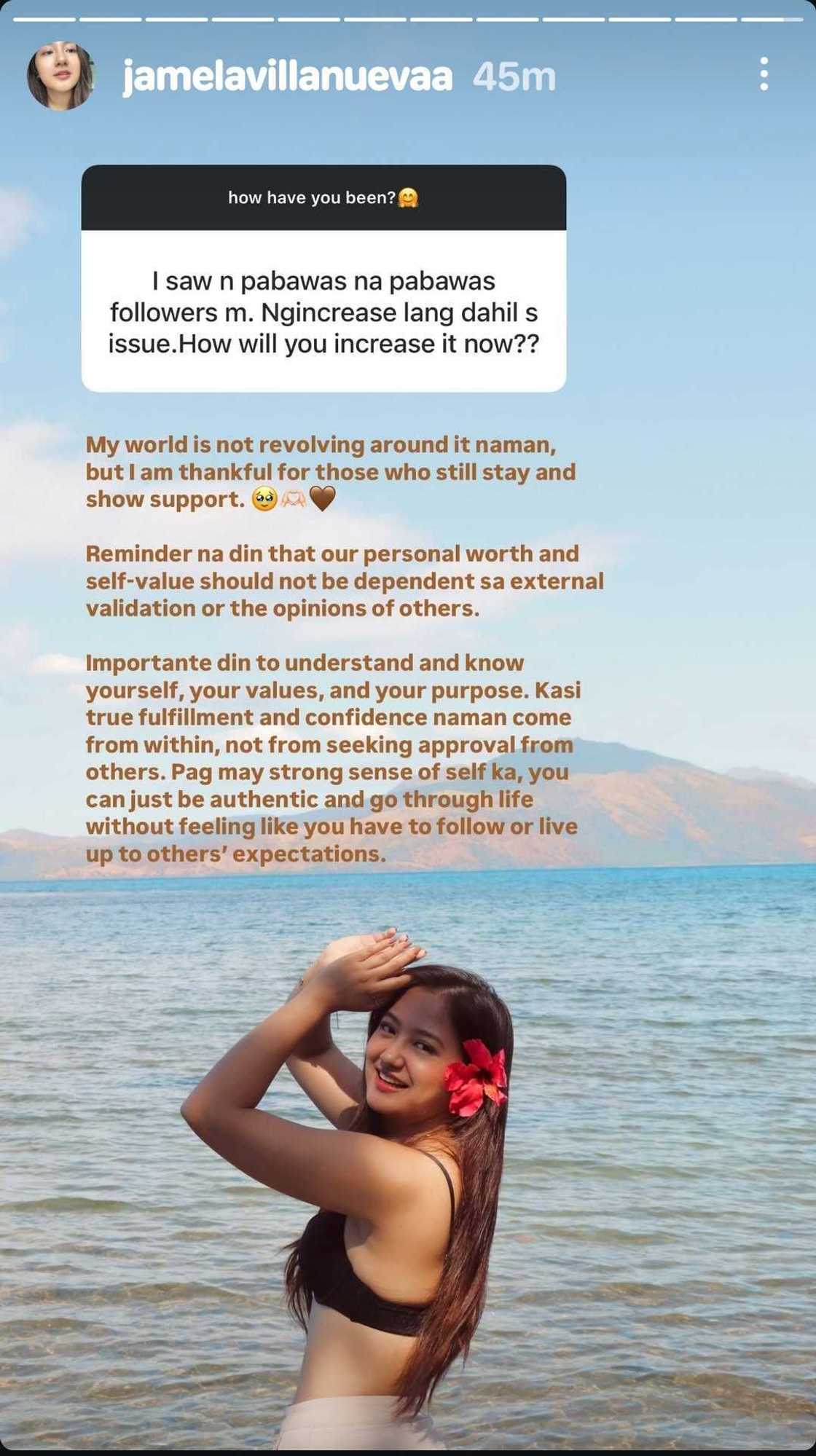 Jam Villanueva, may makabuluhang sagot nang tanungin ukol sa pabawas na pabawas niyang followers Jam Villanueva, may makabuluhang sagot nang tanungin ukol sa pabawas na pabawas niyang followers