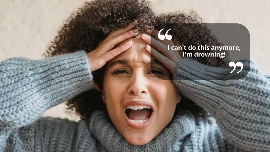 Frustrated woman Frustrated woman