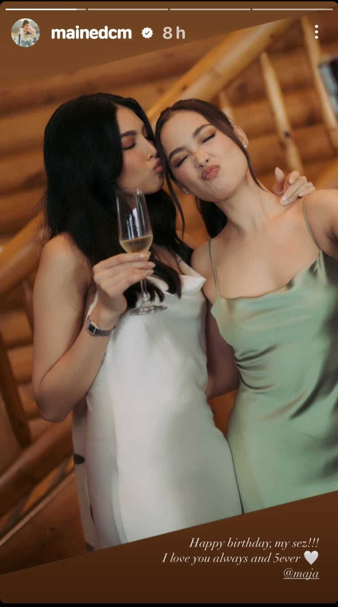 Maine Mendoza pens sweet birthday greeting for Maja Salvador Maine Mendoza pens sweet birthday greeting for Maja Salvador