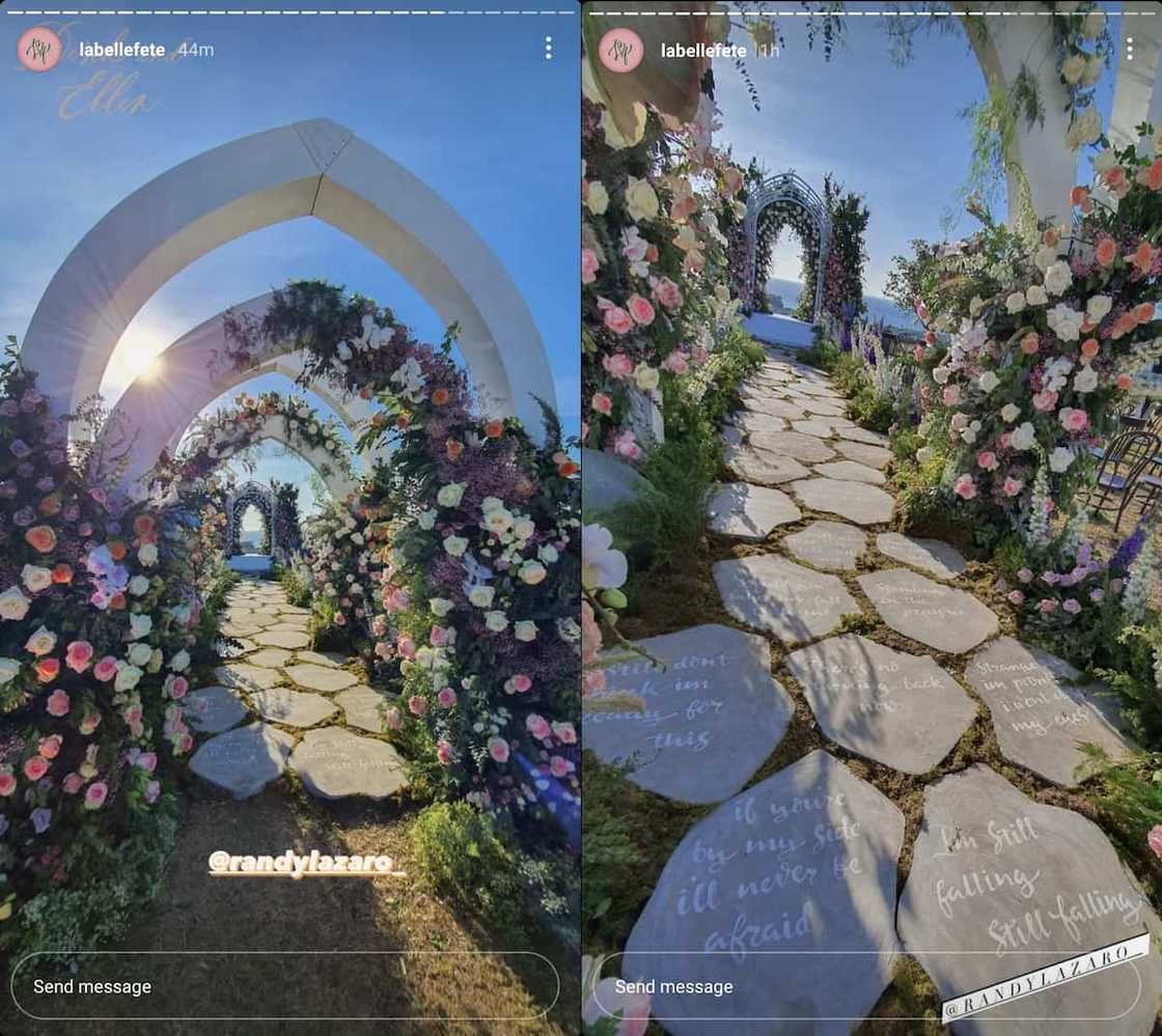 Unang pasilip sa bonggang 'sunset wedding' venue nina Ellen Adarna, Derek Ramsay, viral na Unang pasilip sa bonggang 'sunset wedding' venue nina Ellen Adarna, Derek Ramsay, viral na