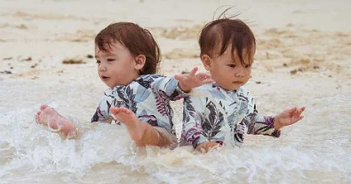 Videos at photos nina baby Dahlia at Tili bilang flower girls, viral sa social media Videos at photos nina baby Dahlia at Tili bilang flower girls, viral sa social media
