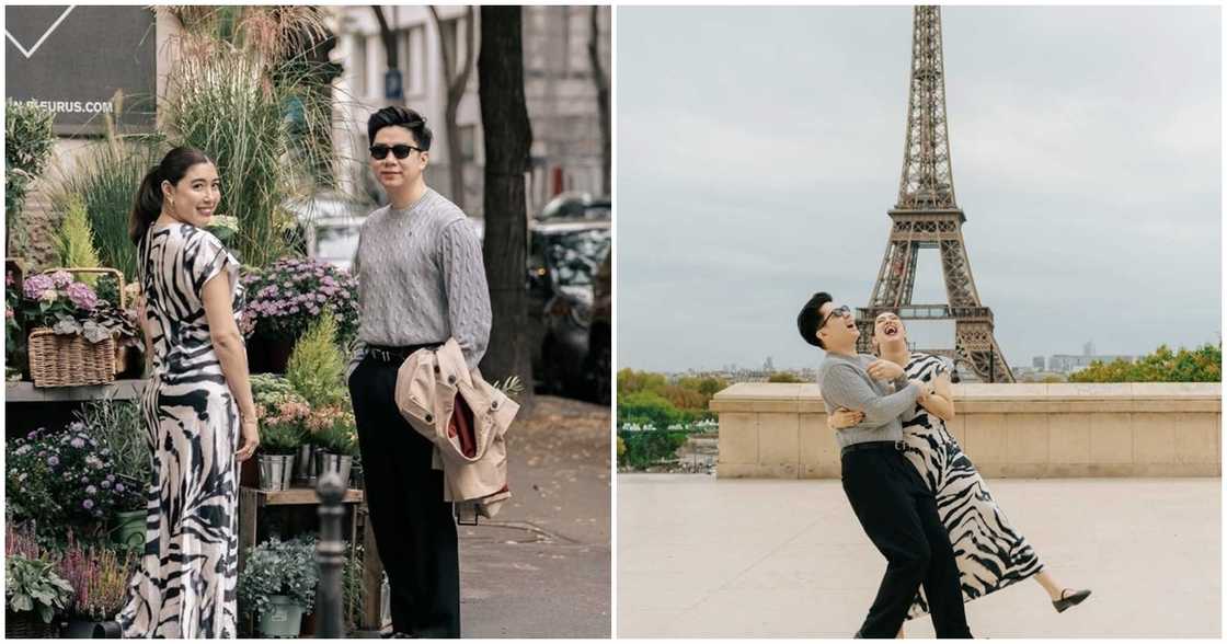 Dani Barretto and Xavi Panlilio celebrate another year of love in Paris, France