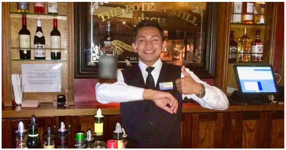 Pinoy Bartender, nakilala ang Finnish na misis dahil sa isang "flying kiss" Pinoy Bartender, nakilala ang Finnish na misis dahil sa isang "flying kiss"