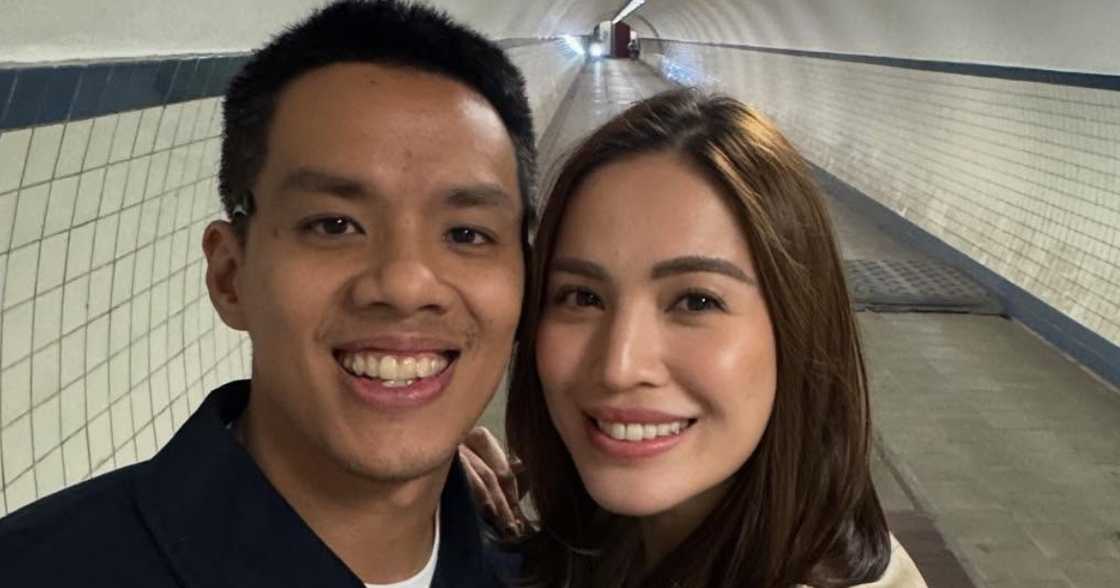 Michele Gumabao, may kwelang post sa anniversary nila ni Aldo Panlilio