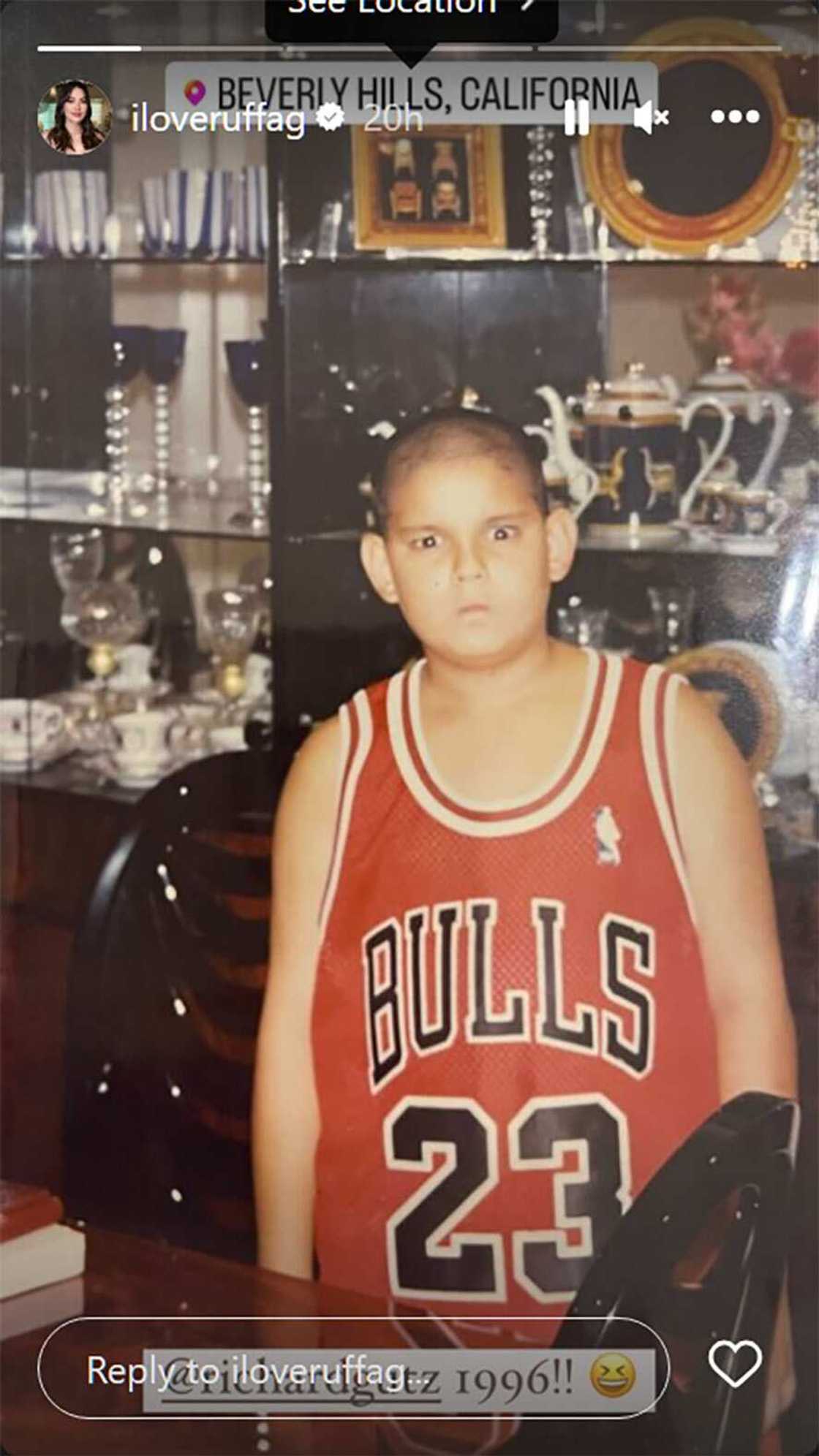 Ruffa Gutierrez, ipinost "pics from the baul 90's edition" nina Richard at Raymond Ruffa Gutierrez, ipinost "pics from the baul 90's edition" nina Richard at Raymond