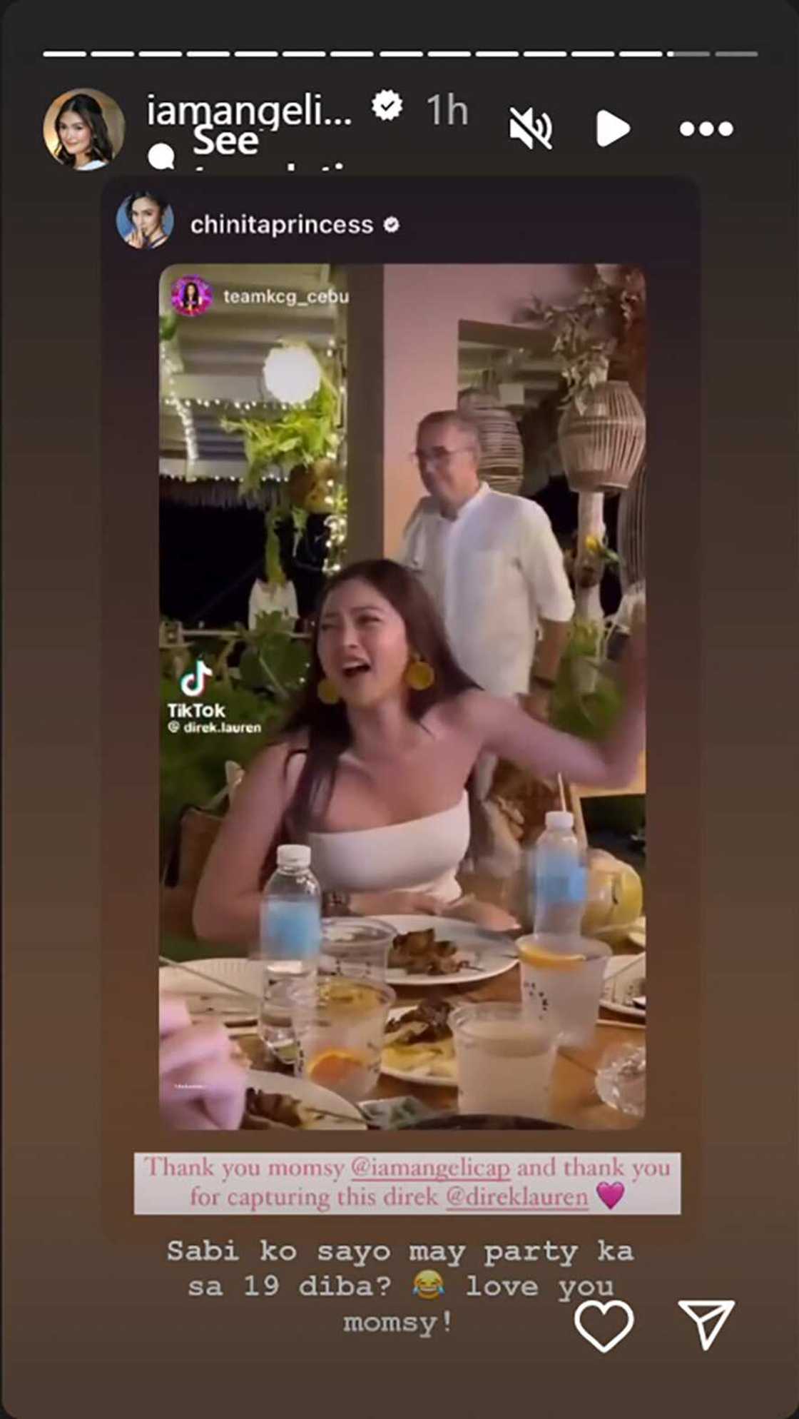 Angelica Panganiban kay Kim Chiu: “Sabi ko sayo may party ka sa 19 diba? Love you” Angelica Panganiban kay Kim Chiu: “Sabi ko sayo may party ka sa 19 diba? Love you”