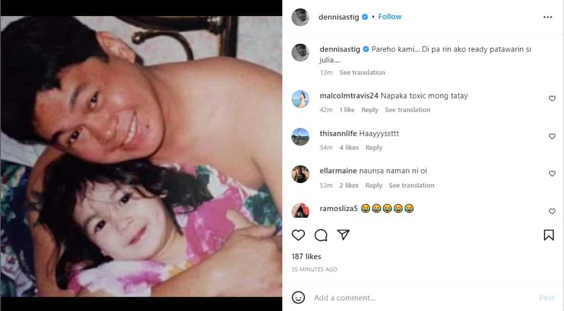Dennis Padilla, hindi rin daw handang patawarin si Julia Barretto Dennis Padilla, hindi rin daw handang patawarin si Julia Barretto