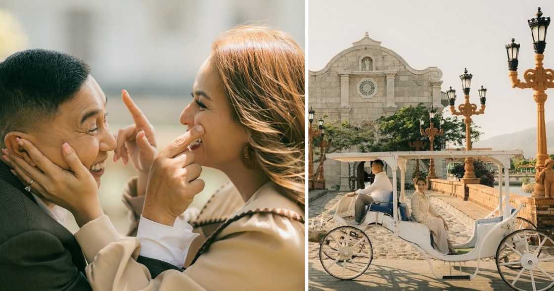 Panibagong prenup photos nina Jose Manalo at Mergene Maranan, kinakiligan ng netizens Panibagong prenup photos nina Jose Manalo at Mergene Maranan, kinakiligan ng netizens