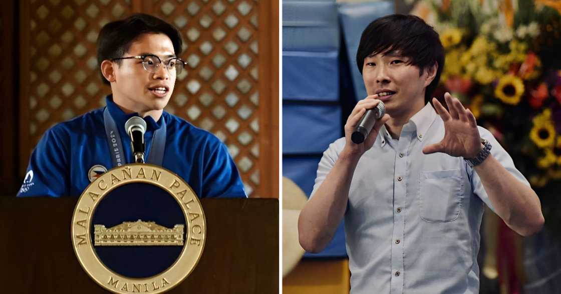 Carlos Yulo, may mensahe sa former Japanese coach niya na si Munehiro Kugimiya Carlos Yulo, may mensahe sa former Japanese coach niya na si Munehiro Kugimiya