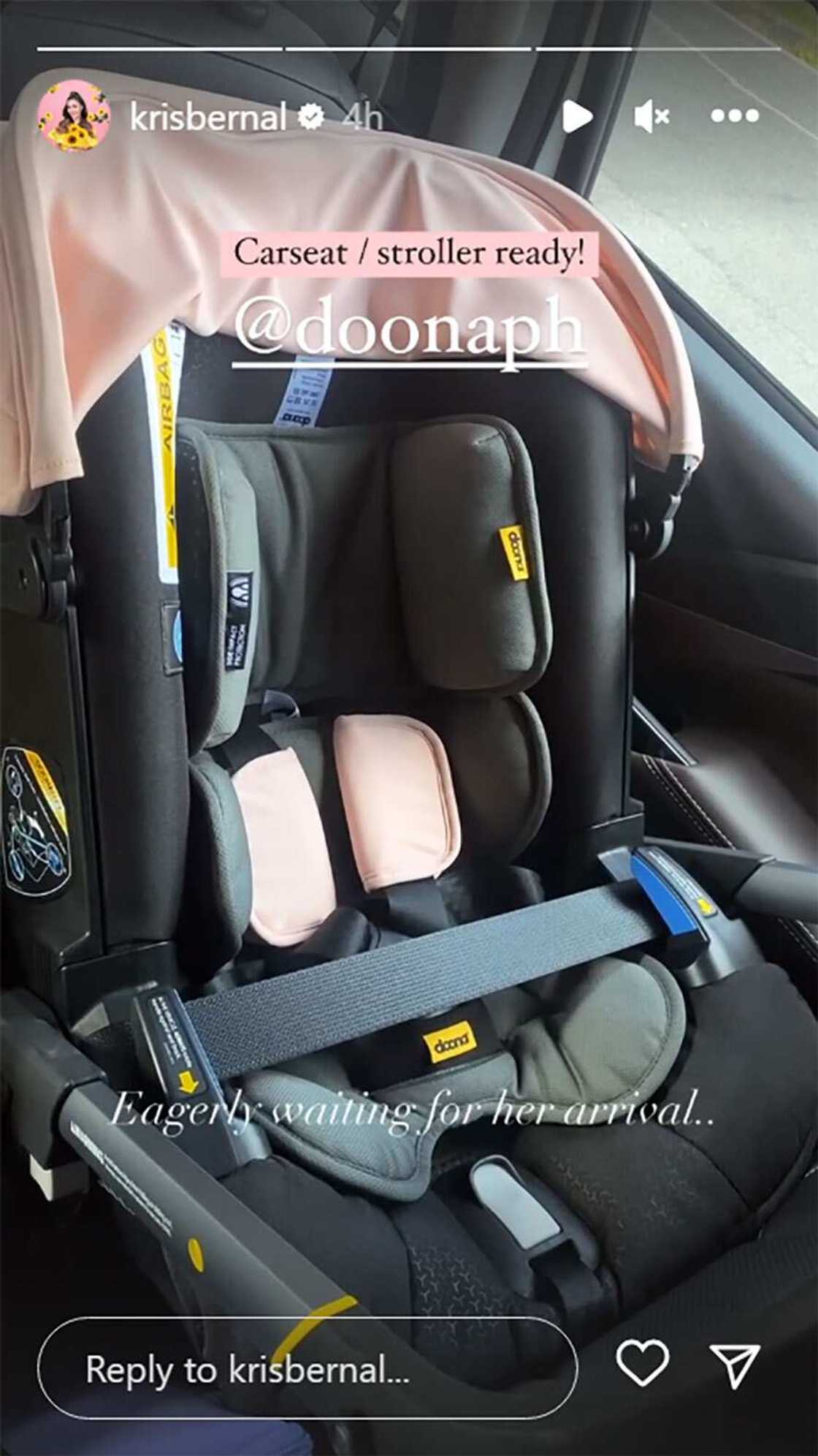 Kris Bernal, inihahanda na mga kakailanganin ng kanyang magiging baby: “Eagerly waiting for her arrival” Kris Bernal, inihahanda na mga kakailanganin ng kanyang magiging baby: “Eagerly waiting for her arrival”