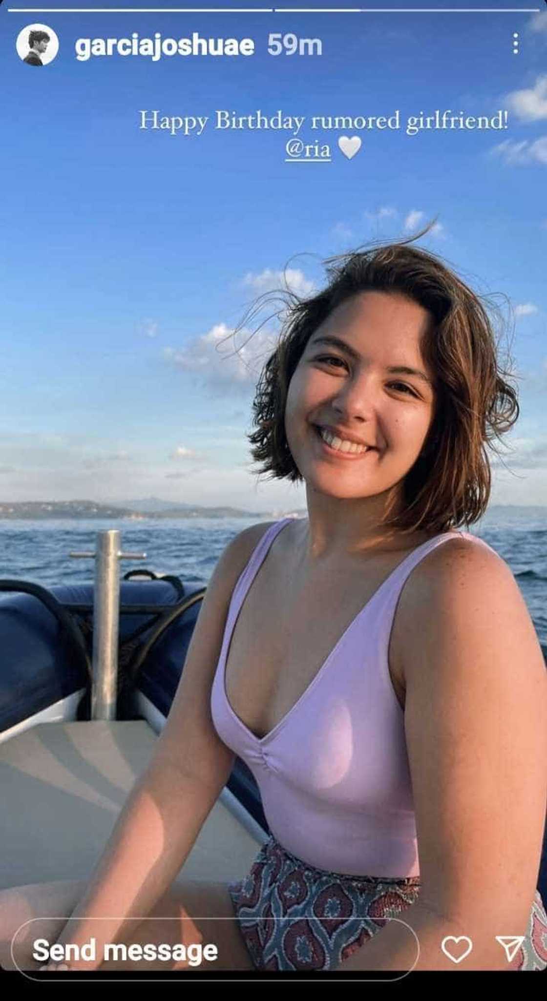 Joshua Garcia posts hilarious birthday greeting for Ria Aytade Joshua Garcia posts hilarious birthday greeting for Ria Aytade