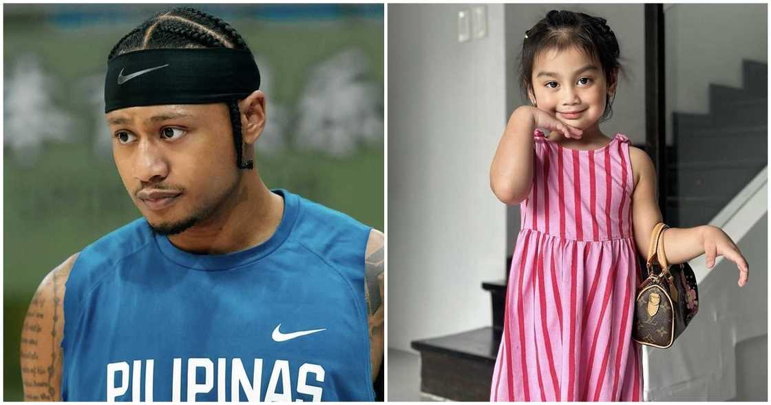 Ray Parks, may nakakaantig na reaksyon kay Bia: "My lil princess"