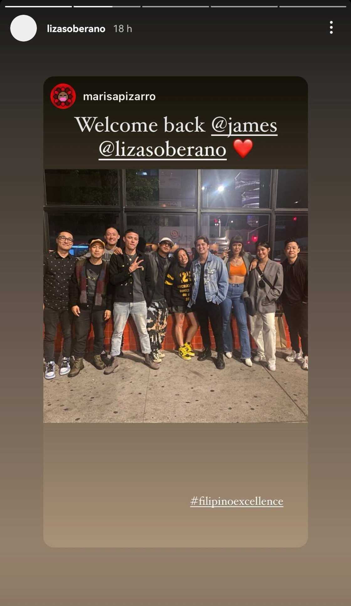 Liza Soberano, James Reid spotted hanging out with their friends in Los Angeles Liza Soberano, James Reid spotted hanging out with their friends in Los Angeles