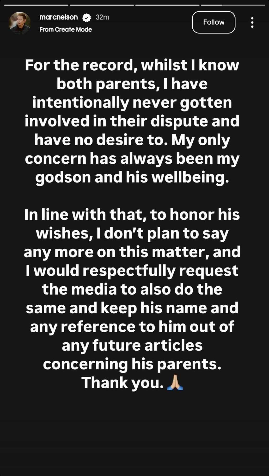 Marc Nelson, ibinunyag ang umano'y pag-uusap nila ng anak nina Maggie Wilson at Victor Consunji Marc Nelson, ibinunyag ang umano'y pag-uusap nila ng anak nina Maggie Wilson at Victor Consunji