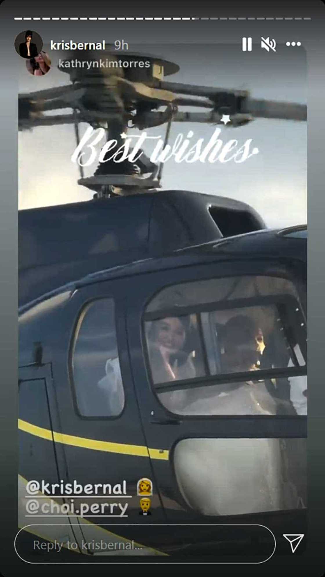 Bonggang bridal vehicle na sinakyan ni Kris Bernal pagkatapos ang kasal, usap-usapan Bonggang bridal vehicle na sinakyan ni Kris Bernal pagkatapos ang kasal, usap-usapan