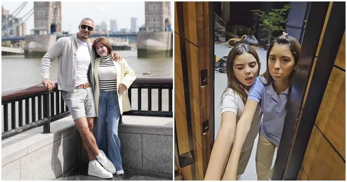 Cheska Garcia and Doug Kramer spend some quality time in London Cheska Garcia and Doug Kramer spend some quality time in London