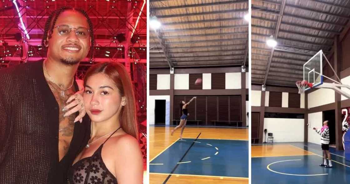 Zeinab Harake, sinabihan si Ray Parks ng “kabahan ka na” matapos maka-shoot habang nagba-basketball