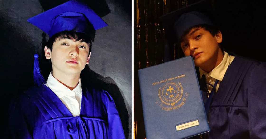 Seth Fedelin, ibinahagi ang mga graduation pics: “Ang una kong pangarap”