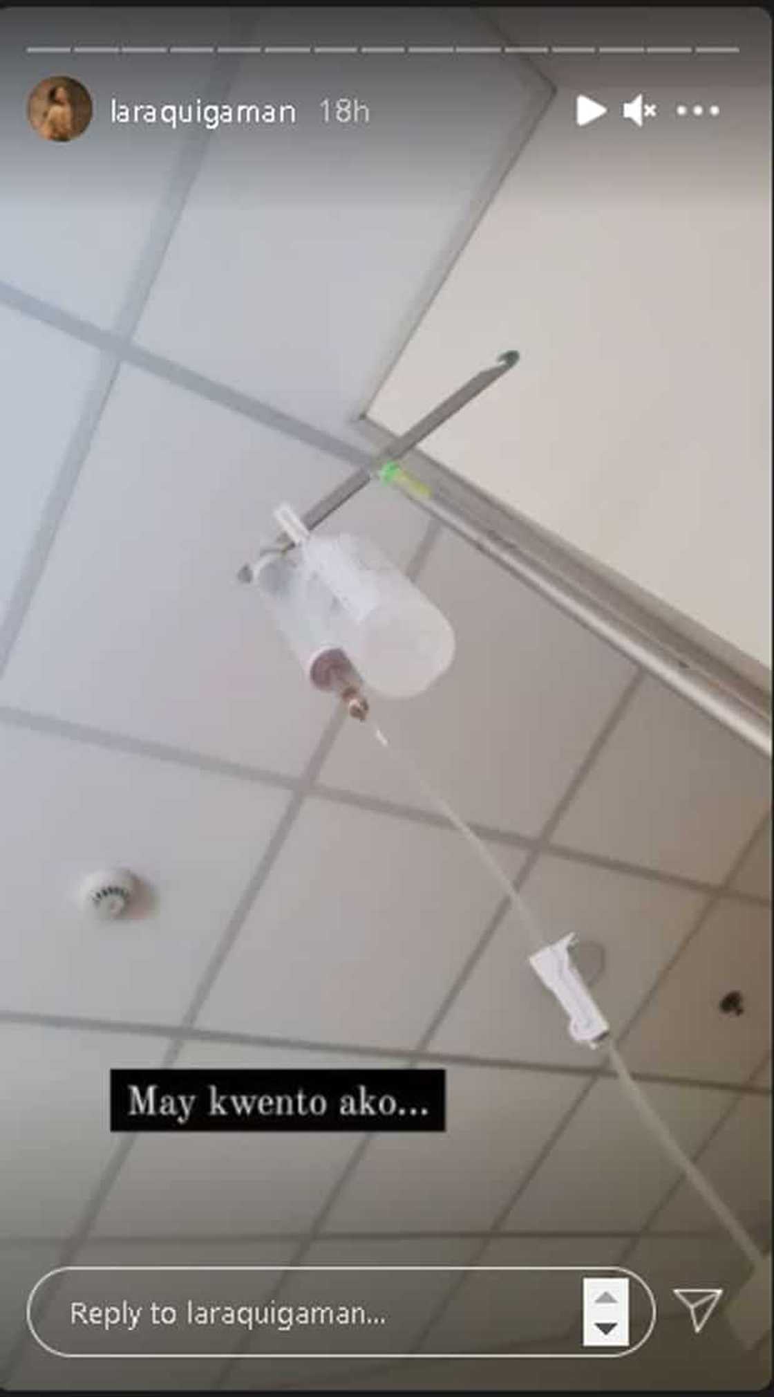 Lara Quigaman, isinugod sa ospital dahil sa impeksyon sa bato Lara Quigaman, isinugod sa ospital dahil sa impeksyon sa bato