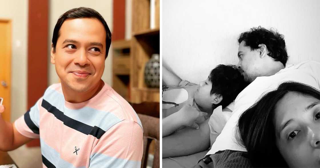 John Lloyd Cruz shares heartwarming moment with Elias, Isabel Santos