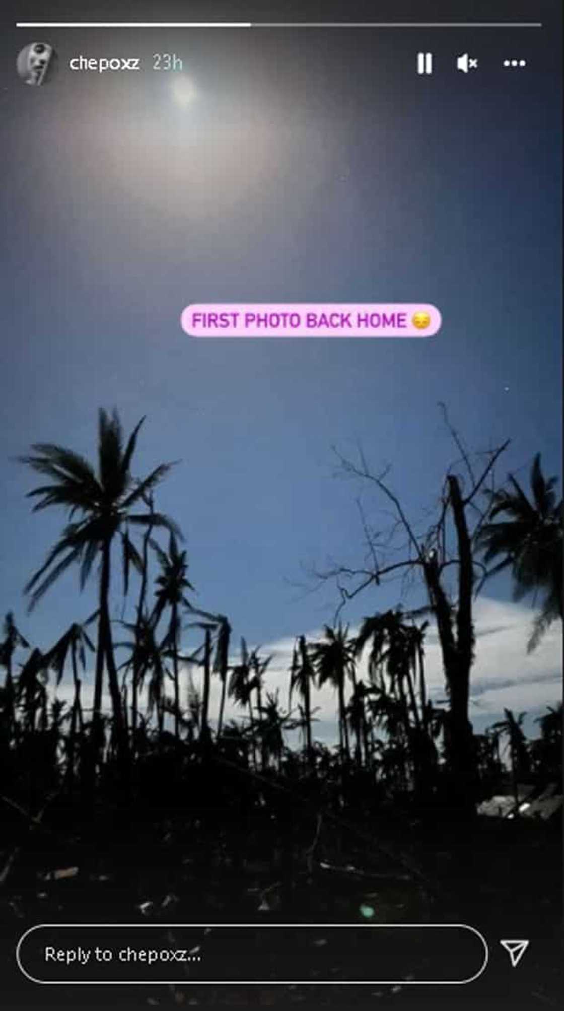 Philmar Alipayo, ibinahagi ang kauna-unahang photo na kinuha niya pagkabalik sa Siargao Philmar Alipayo, ibinahagi ang kauna-unahang photo na kinuha niya pagkabalik sa Siargao