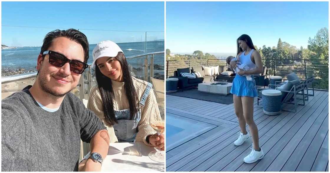 Lovi Poe introduces her adorable newborn baby with Monty Blencowe Lovi Poe introduces her adorable newborn baby with Monty Blencowe