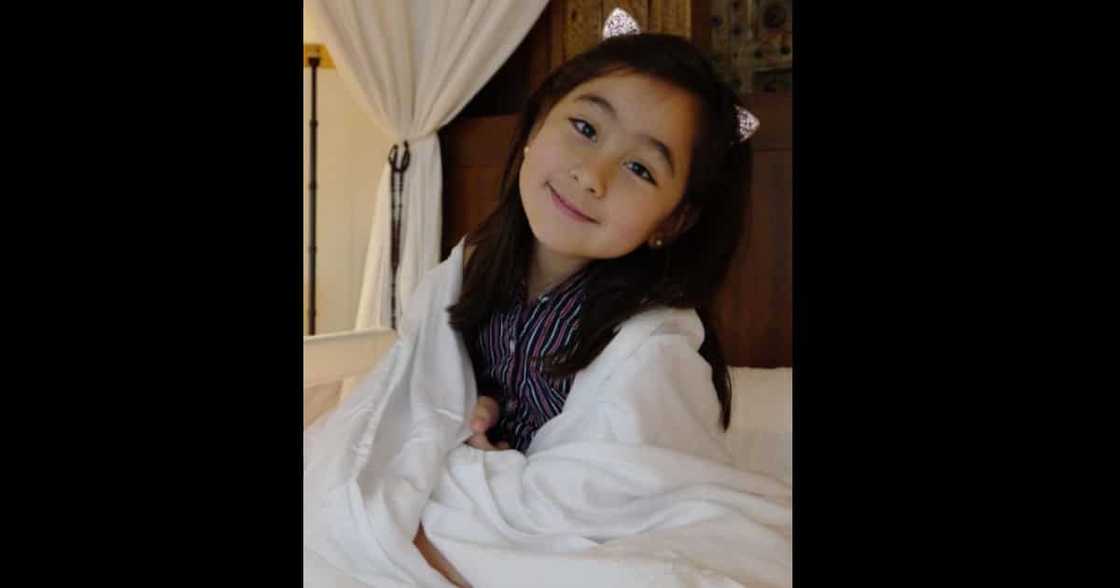 Scarlet Snow Belo writes and reads at 5 years old; wows netizens Scarlet Snow Belo writes and reads at 5 years old; wows netizens