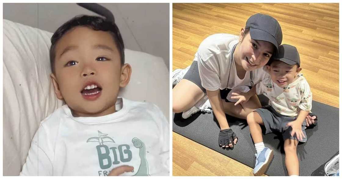 Anak ni Ryza Cenon, nagmistulang vlogger kahit siya ay nasa ER na Anak ni Ryza Cenon, nagmistulang vlogger kahit siya ay nasa ER na