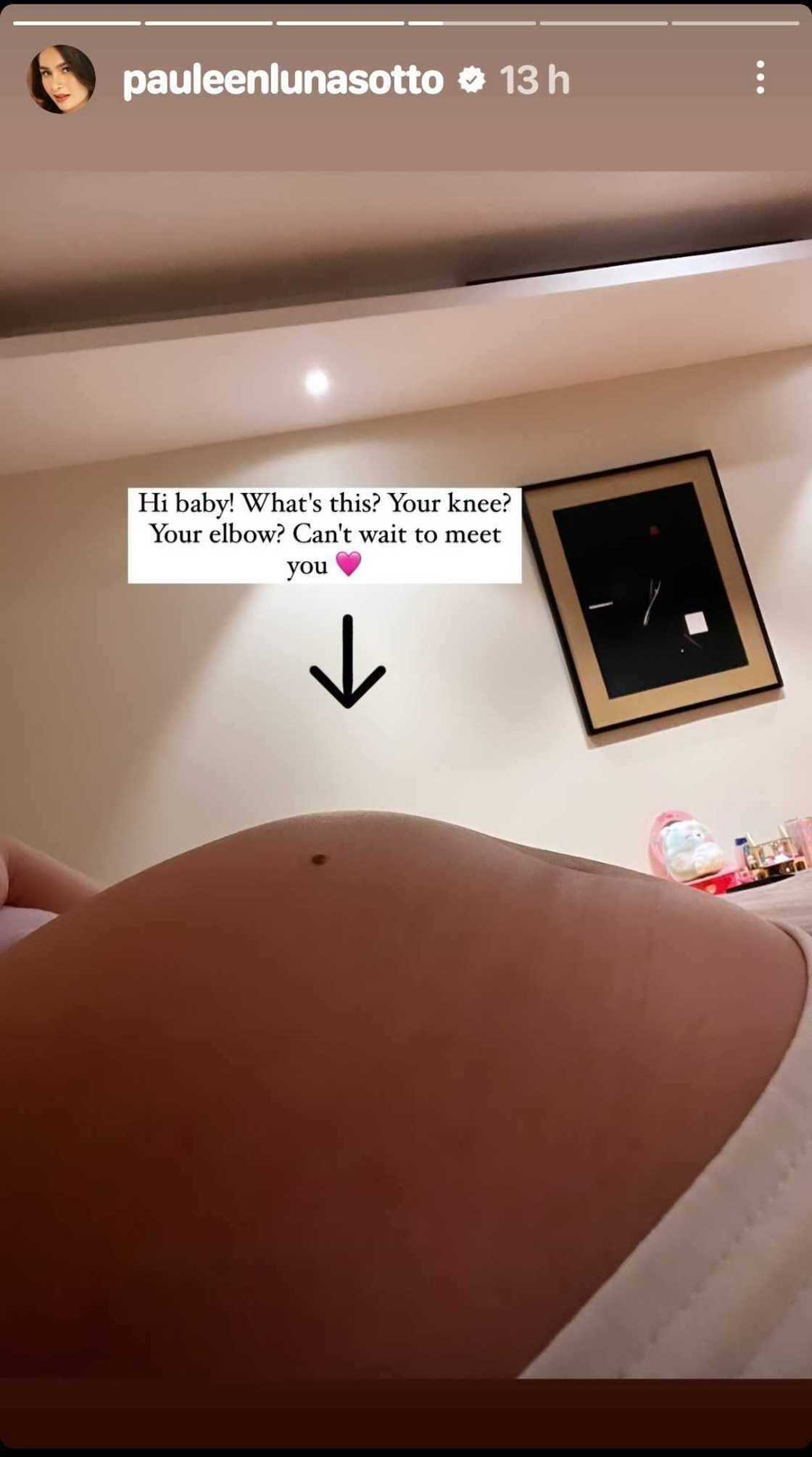 Pauleen Luna, ibinida ang kanyang baby bump: “What's this? Your knee? Your elbow?” Pauleen Luna, ibinida ang kanyang baby bump: “What's this? Your knee? Your elbow?”