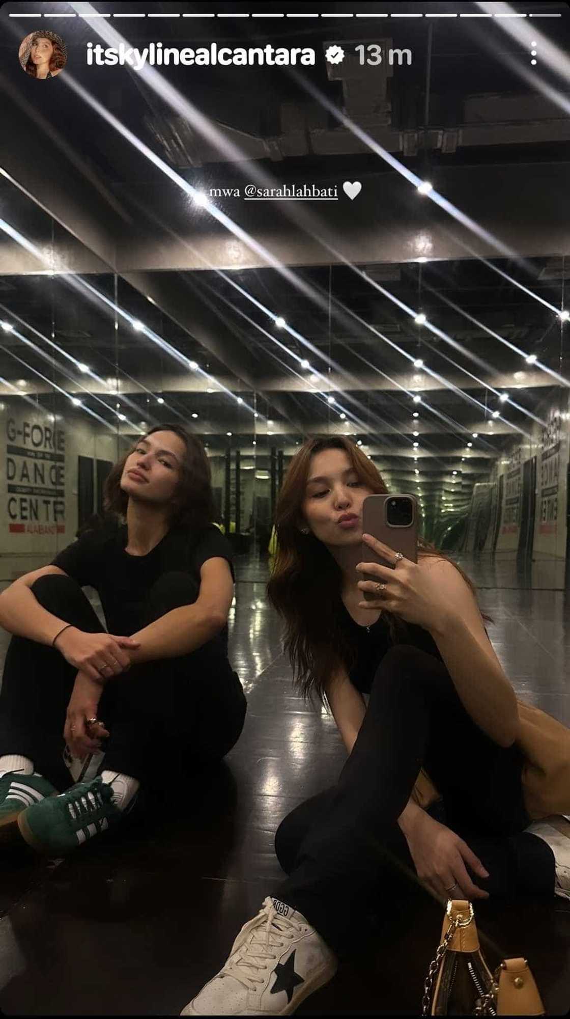 Sarah Lahbati at Kyline Alcantara, todo hataw sa kanilang fierce na dance video Sarah Lahbati at Kyline Alcantara, todo hataw sa kanilang fierce na dance video